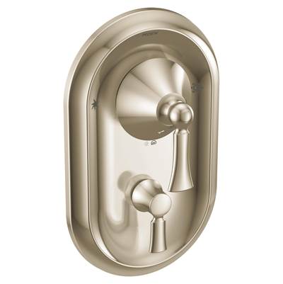 Moen T4500NL- Wynford Posi-Temp with Built-in 3-Function Transfer Valve Trim Kit, Valve Required, Polished Nickel