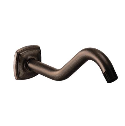 Moen 161951ORB- Curved Shower Arm with Wall Flange, Oil Rubbed Bronze