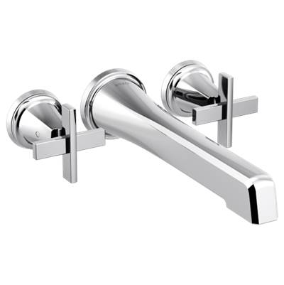 Brizo T70498-PCLHP- Two Handle Wall Mount Tub Filler | FaucetExpress.ca