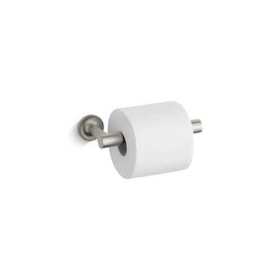 Kohler 14377-BN- Purist® Pivoting toilet tissue holder | FaucetExpress.ca