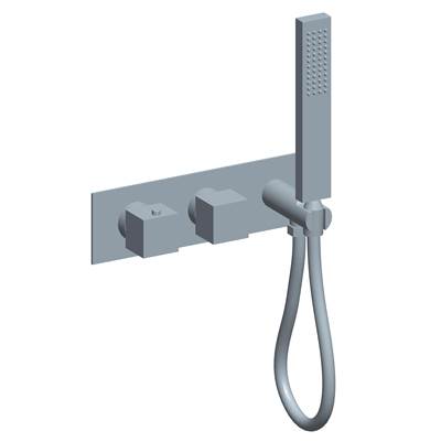 Aqualem HW2605.TR-BN- 3/4'' 2-Way Thermostatic Valve Trim (Shared Port / Rough-In Req: HW2600.RI) - FaucetExpress.ca