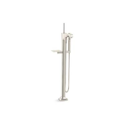 Kohler T97331-4-SN- Margaux® floor-mount bath filler trim with handshower | FaucetExpress.ca