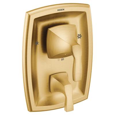 Moen T2690BG- Voss Posi-Temp with Built-in 3-Function Transfer Valve Trim Kit, Valve Required, Brushed Gold