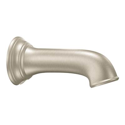 Moen 3858BN- Brantford Non-Diverter Tub Spout in Brushed Nickel