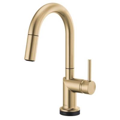 Brizo 64975LF-GLLHP- Odin SmartTouch Pull-Down Prep Kitchen Faucet with Arc Spout - Handle Not Included