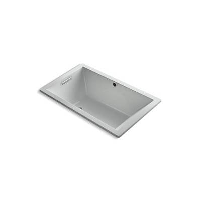 Kohler 1848-W1-95- Underscore® Rectangle 60'' x 36'' drop-in bath with Bask(R) heated surface and end drain | FaucetExpress.ca