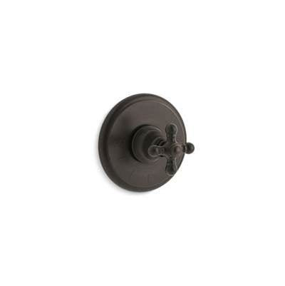 Kohler T72769-3-2BZ- Artifacts® thermostatic valve trim with cross handle | FaucetExpress.ca