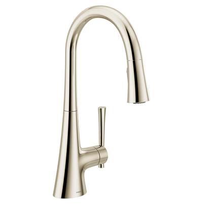 Moen 9126NL- Kurv Single-Handle Pull-Down Sprayer Kitchen Faucet With Reflex And Power Boost In Polished Nickel