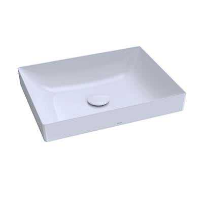 Toto LT476MT#CMW- Toto Kiwami Rectangular 23'' Vessel Bathroom Sink With Cefiontect Clean Matte