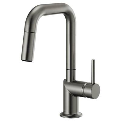 Brizo 63965LF-SLLHP- Odin Pull-Down Prep Faucet with Square Spout - Handle Not Included