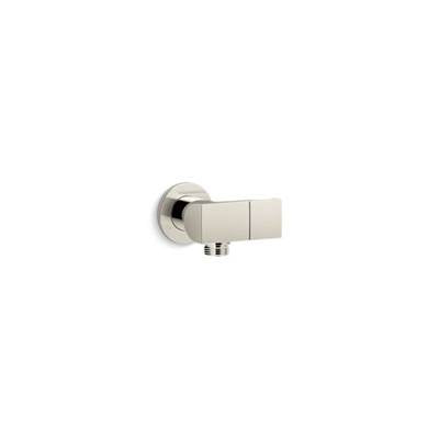 Kohler 98354-SN- Exhale® wall-mount handshower holder with supply elbow and check valve | FaucetExpress.ca