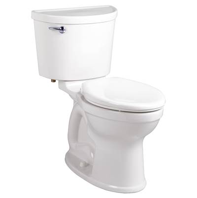 American Standard 211CA004.020- Champion Pro Two-Piece 1.6 Gpf/6.0 Lpf Standard Height Elongated Toilet Less Seat