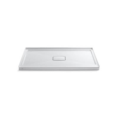 Kohler 9479-0- Archer® 60'' x 36'' Single threshold center drain shower base with removable cover | FaucetExpress.ca