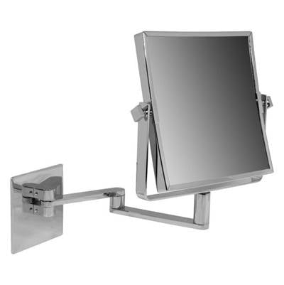 Laloo 2025 C- Square Non-Lit 3X Mag Mirror | FaucetExpress.ca