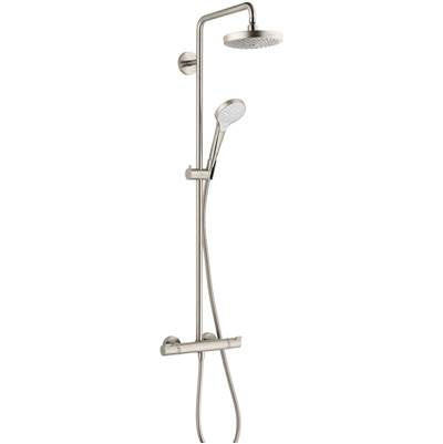 Hansgrohe 27254821- Croma Select S 180 Multi-Jet Showerpipe - FaucetExpress.ca