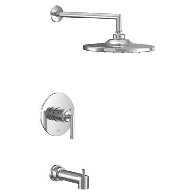 Moen UTS22003EP- Arris M-Core 2-Series Eco Performance 1-Handle Tub And Shower Trim Kit In Chrome (Valve Sold Separately)