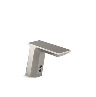 Kohler 13466-VS- Geometric Touchless faucet with Insight technology and temperature mixer, DC-powered | FaucetExpress.ca