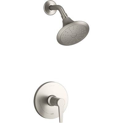 Kohler TS97077-4G-BN- Pitch® Rite-Temp® shower trim with 1.75 gpm showerhead | FaucetExpress.ca