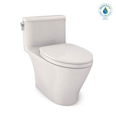 Toto MS642124CUFG#11- TOTO Nexus 1G One-Piece Elongated 1.0 GPF Universal Height Toilet with CEFIONTECT and SS124 SoftClose Seat, WASHLET plus Ready, Colonial White | FaucetExpress.ca