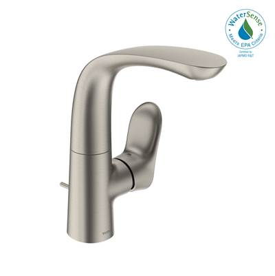 Toto TLG01309U#BN- TOTO GO 1.2 GPM Single Side-Handle Bathroom Sink Faucet with COMFORT GLIDE Technology, Brushed Nickel | FaucetExpress.ca