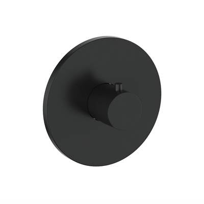 Vogt TM.WL.140.MB- Worgl Trim for 3/4' Thermostatic Valve Matte Black