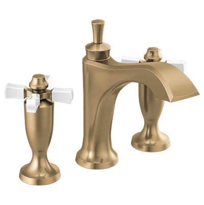 Delta 3557-GSMPU-DST- Widespread Bathroom Faucet | FaucetExpress.ca