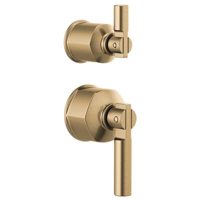 Brizo HL75P76-GL- Pressure Balance Valve With Diverter Trim Handle Kit - Lever | FaucetExpress.ca