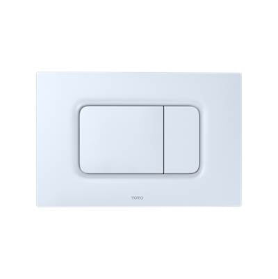 Toto YT920#WH- Basic Square Push Plate - White | FaucetExpress.ca
