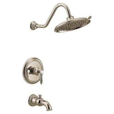 Moen UTS33103NL- Weymouth M-CORE 3-Series 1-Handle Tub and Shower Trim Kit in Polished Nickel (Valve Not Included)