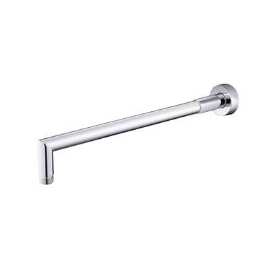 Isenberg HS1040CP- Wall Mount Round Shower Arm - 16" (400mm) - With Flange | FaucetExpress.ca