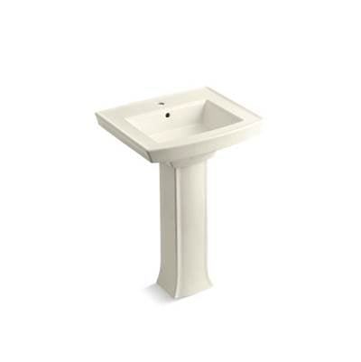 Kohler 2359-1-96- Archer® Pedestal bathroom sink with single faucet hole | FaucetExpress.ca