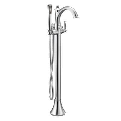 Moen 655- Wynford Freestanding Floor Mount Tub Filler with Handshower