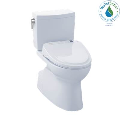 Toto MW474584CUFG#01- Vespin Ii 1G S350E Washlet+ Cotton Concealed Connection | FaucetExpress.ca