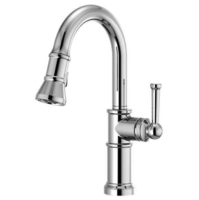 Brizo 63925LF-PC- Pull-Down Prep Faucet | FaucetExpress.ca