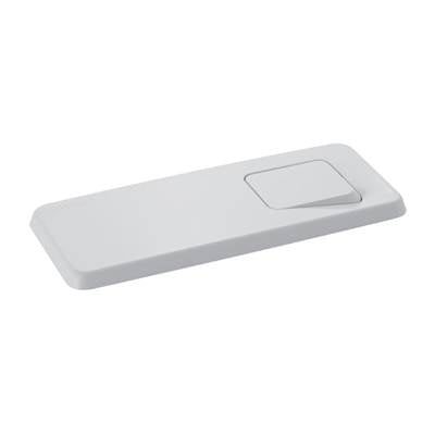 Geberit 115.394.11.1- Geberit actuator plate Topline for stop-and-go flush: white alpine | FaucetExpress.ca