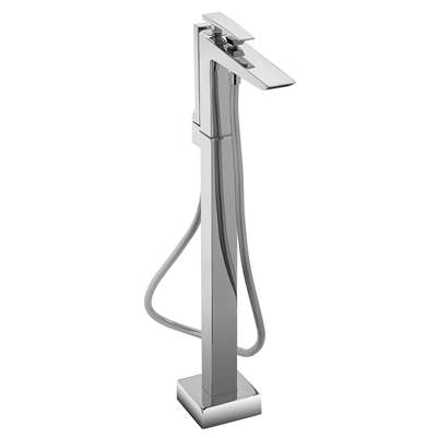 Toto TB100SF#PN- Single-Handle Freestanding Tub Filler Polished Nickel | FaucetExpress.ca