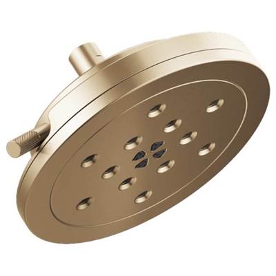 Brizo 87435-GL- Multifunction Showerhead With H2Okinetic Technology | FaucetExpress.ca