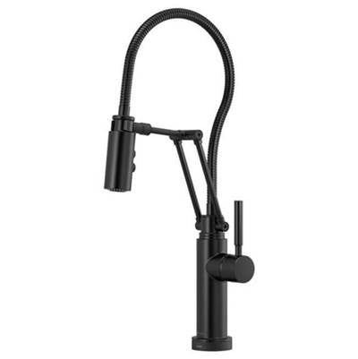 Brizo 64121LF-BL- Smarttouch Articulating Faucet With Finished Hose