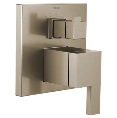 Brizo T75P580-BN- Pressure Balance Valve With Integrated 3-Function Diverter T | FaucetExpress.ca