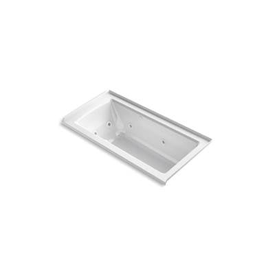 Kohler 1947-XHGHR-0- Archer® 60'' x 30'' integral flange whirlpool + Heated BubbleMassage air bath with right-hand drain | FaucetExpress.ca