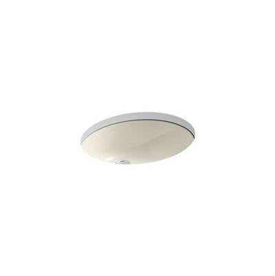 Kohler 2210-47- Caxton® Oval 17'' x 14'' Undermount bathroom sink with overflow | FaucetExpress.ca