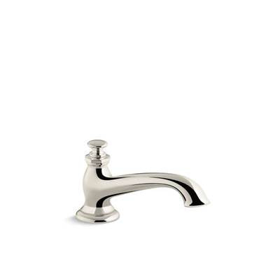 Kohler 72777-SN- Artifacts® Deck-mount bath spout with flare design | FaucetExpress.ca