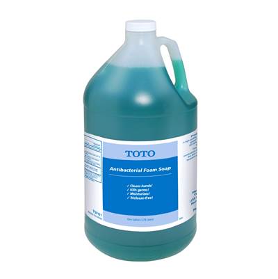 Toto TSFG1- Soap Foam,Antibacterial 1Gallon,Pack4,Triclosan-Free | FaucetExpress.ca