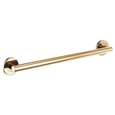 Brizo 69375-PG- Contemporary Decorative Ada Grab Bar - 24'' | FaucetExpress.ca