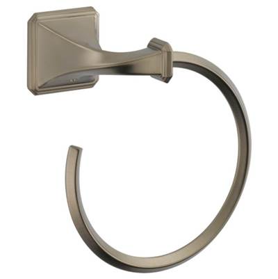 Brizo 694630-BN- Brizo Virage Towel Ring | FaucetExpress.ca