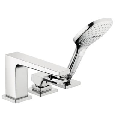 Hansgrohe 74551001- Loop 3 Handle Roman Tub - FaucetExpress.ca