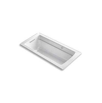 Kohler 1949-GH-0- Archer® 66'' x 32'' drop-in Heated BubbleMassage air bath | FaucetExpress.ca