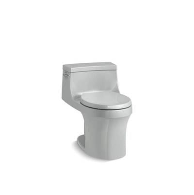 Kohler 4007-95- San Souci® One-piece round-front 1.28 gpf toilet with slow close seat | FaucetExpress.ca