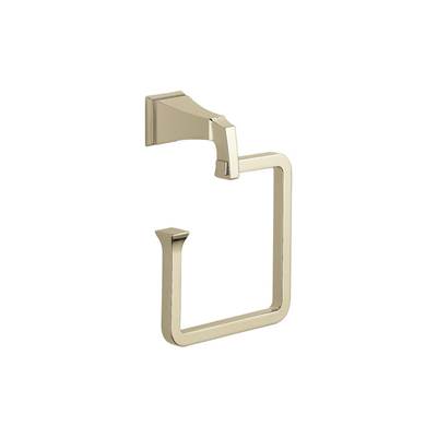 Delta 75146-PN- Dryden Towel Ring | FaucetExpress.ca