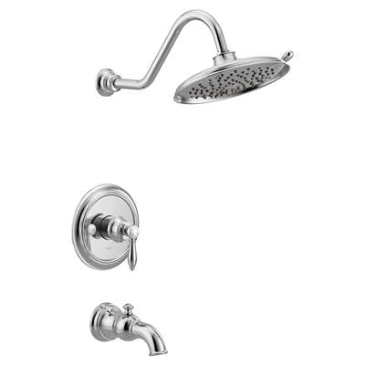 Moen UTS33103EP- Weymouth M-CORE 3-Series 1-Handle Eco-Performance Tub and Shower Trim Kit in Chrome (Valve Not Included)